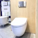 Bồn cầu TOTO CW812REA#W/ WH172AT/ TCA465/ MB174P#SS treo tường (giấu dây), nắp điện tử TCF23460AAA - Ảnh 4