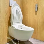 Bồn cầu TOTO CW812RA#W/ WH172A/ MB174P#SS treo tường nắp điện tử TCF24410AAA - Ảnh 5