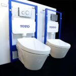 Bồn cầu TOTO CW822REA#W treo tường (giấu dây), nắp điện tử TCF4911EZ - Ảnh 3