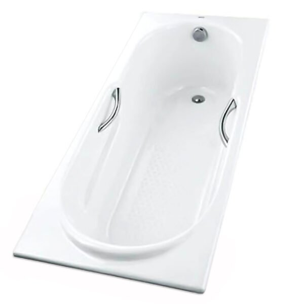 Bồn tắm TOTO FBY1720NPE#W/ TVBF412/ DB505R-2B dạng xây, kèm ống thải TVBF412