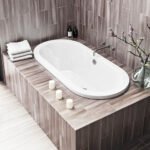 Bồn tắm TOTO FBYN1710CPE#W/ TVBF412/ DB505R-3B dạng xây, kèm ống thải TVBF412 - Ảnh 3