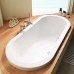 Bồn tắm TOTO FBYN1710CPE#W/ TVBF412/ DB505R-3B dạng xây, kèm ống thải TVBF412 - Ảnh 4