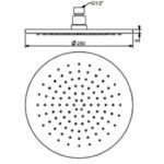 Bát sen American Standard FFASS036  tròn 250mm dòng EasySET - Ảnh 2