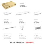 Bộ phụ kiện phòng tắm 6 món INAX H-AC480V6/ BW1 (HAC480V6) - Ảnh 2