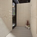 Gạch kiến trúc INAX HAL-20BR/ HB-1 bộ sưu tập HOSOWARI BORDER RANDOM - Ảnh 2