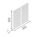 Gạch kiến trúc INAX-1525/ EAC-4 bộ sưu tập EAC-EARTH COLOR BORDER - Ảnh 3