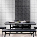 Gạch kiến trúc INAX-255/ WM-3 bộ sưu tập I-CONCEPT WAVY MOSAIC - Ảnh 3