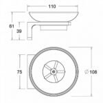 Kệ xà phòng American Standard K-1382 (K1382) dòng Acacia Evolution - Ảnh 3