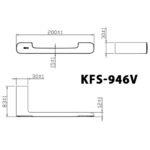 Hộp giấy INAX KFS-946V (KFS946V) S Series - Ảnh 4