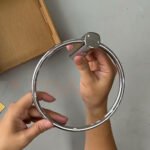 Giá treo khăn INAX KFS-947V (KFS947V) S Series, dạng vòng tròn - Ảnh 2