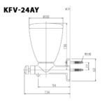 Kệ xà phòng INAX KFV-24AY (KFV24AY) dùng cho dạng nước - Ảnh 2
