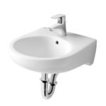 Chậu rửa mặt lavabo INAX L-282VFC/ BW1 (L282VFC) treo tường 1 lỗ