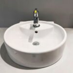 Chậu rửa mặt lavabo INAX L-292V/ BW1 (L292V) đặt bàn - Ảnh 2