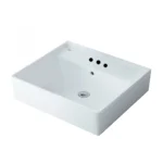Chậu rửa mặt lavabo INAX L-293VEC/ BW1 (L293VEC) đặt bàn, 3 lỗ