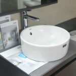 Chậu rửa mặt lavabo INAX AL-295V/ BW1 (AL295V) đặt bàn - Ảnh 4