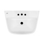 Chậu rửa mặt lavabo INAX L-297VEC/ BW1 (L297VEC) treo tường 3 lỗ