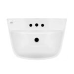 Chậu rửa mặt lavabo INAX L-297VEC/ BW1 (L297VEC) treo tường 3 lỗ