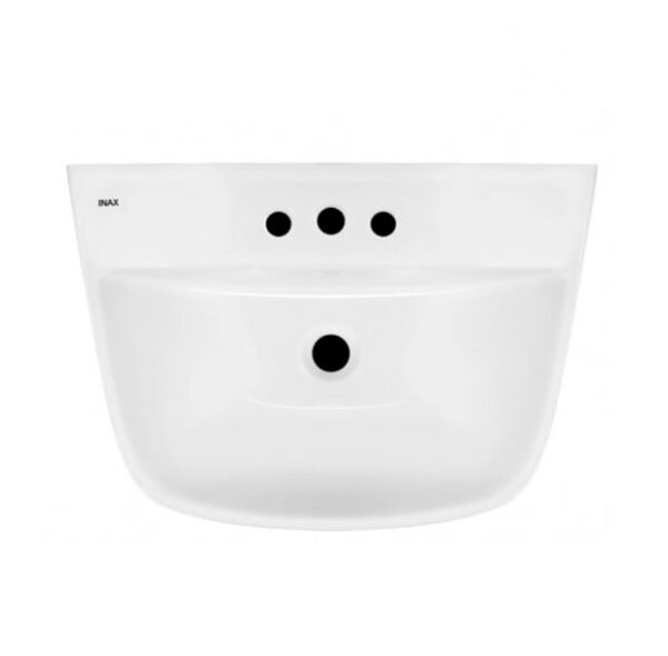 Chậu rửa mặt lavabo INAX L-297VEC/ BW1 (L297VEC) treo tường 3 lỗ