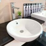 Chậu rửa mặt lavabo INAX AL-333V/ BW1 (AL333V) bán âm - Ảnh 2