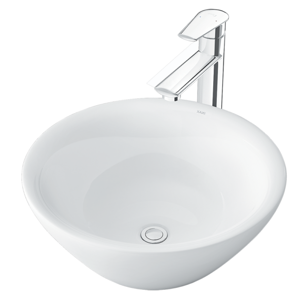 Chậu rửa mặt lavabo INAX L-445V/ BW1 (L445V) đặt bàn
