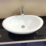 Chậu rửa mặt INAX L-465V/ BW1 ( L465V) đặt bàn - Ảnh 3