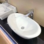 Chậu rửa mặt INAX L-465V/ BW1 ( L465V) đặt bàn - Ảnh 4