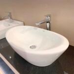 Chậu rửa mặt INAX L-465V/ BW1 ( L465V) đặt bàn - Ảnh 5