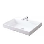 Chậu rửa mặt lavabo TOTO LW1617C#W đặt bàn