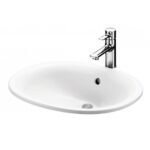 Chậu rửa mặt lavabo TOTO L762#XW dương vành