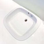 Chậu rửa mặt lavabo TOTO L763#XW dương vành - Ảnh 4