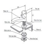 Vòi lavabo INAX LFV-13BP (LFV13BP) lạnh, kèm xả lavabo A325PS - Ảnh 4