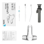 Vòi lavabo INAX LFV-221S (LFV221S) nóng lạnh (vòi chậu 3 lỗ) - Ảnh 3