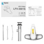 Vòi lavabo INAX LFV-3001S (LFV3001S) nóng lạnh - Ảnh 2
