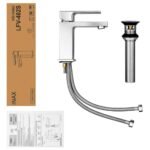 Vòi lavabo INAX LFV-402S (LFV402S) nóng lạnh - Ảnh 4