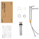 Vòi lavabo INAX LFV-502SH (LFV502SH) nóng lạnh - Ảnh 6