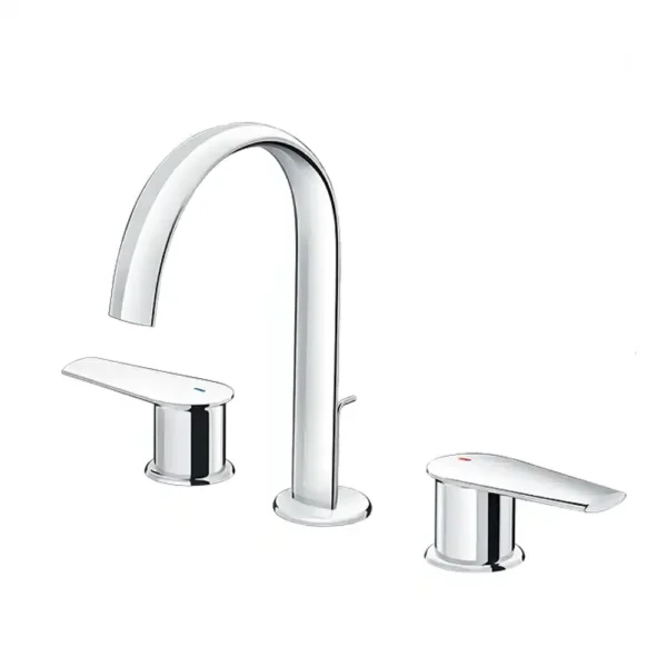 Vòi lavobo INAX LFV-7100B (LFV7100B) nóng lạnh (vòi chậu 3 lỗ)