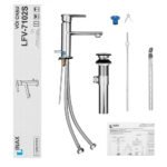 Vòi lavabo INAX LFV-7102S (LFV7102S) nóng lạnh - Ảnh 3