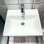 Chậu rửa mặt lavabo TOTO LHT328C#XW treo tường chân lửng - Ảnh 2