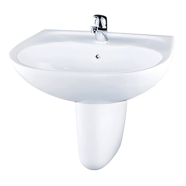 Chậu rửa mặt lavabo TOTO LHT236CS#W treo tường chân lửng
