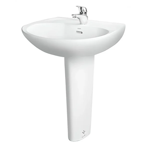 Chậu rửa mặt lavabo TOTO LPT239CR#W treo tường chân dài