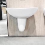 Chậu rửa mặt lavabo TOTO LHT239CR#W treo tường chân lửng - Ảnh 3