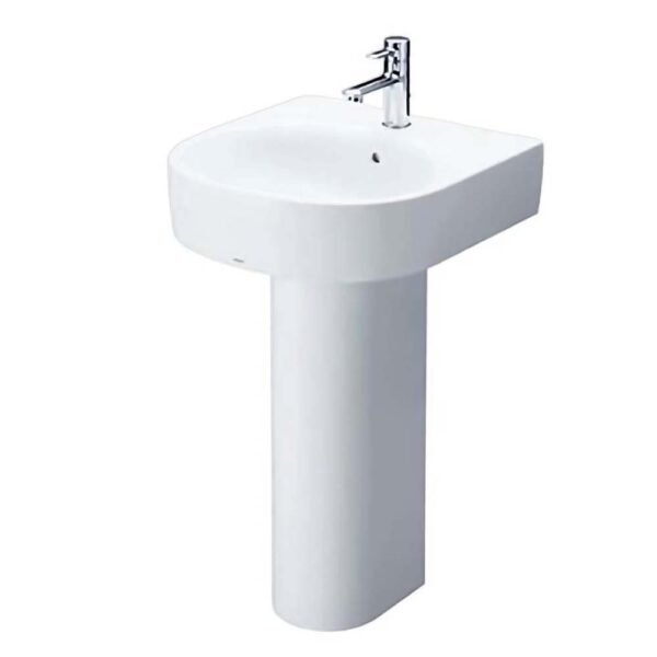 Chậu rửa mặt lavabo TOTO LPT766C#XW treo tường chân dài