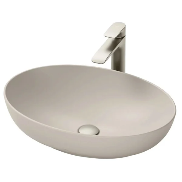 Chậu rửa mặt lavabo TOTO LT1705#MBE đặt bàn, màu be mờ