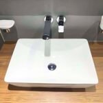 Chậu rửa mặt lavabo TOTO LT1735#MW đặt bàn, màu trắng mờ - Ảnh 2