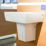 Chậu rửa mặt lavabo TOTO LT328C#XW treo tường - Ảnh 3