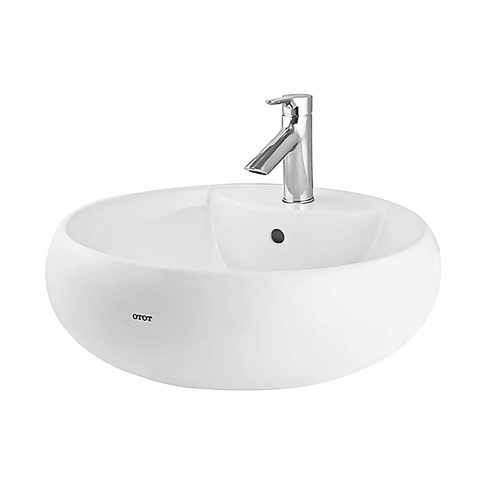 lt367crxw-1-2041.jpg Chậu rửa mặt lavabo TOTO LT367CR#XW đặt bàn - Ảnh 1