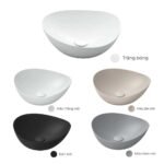 Chậu rửa mặt lavabo TOTO LT4704G17#MBL đặt bàn - Ảnh 2