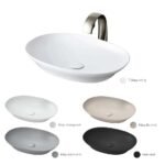 Chậu rửa mặt lavabo TOTO LT4706#MBL đặt bàn - Ảnh 2