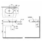 Chậu rửa mặt lavabo TOTO LT4724#XW đặt bàn - Ảnh 5