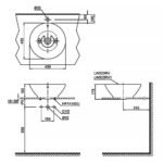 Chậu rửa mặt lavabo TOTO LT523S#XW đặt bàn - Ảnh 5